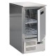 Polar G-serie 1-deurs vrieswerkbank saladette 88L - Zilver RVS werkblad