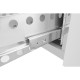 Polar U-serie RVS koelwerkbank met 1 deur en 4 lades - 358L