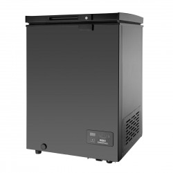 Nisbets Essentials vrieskist 93L 574mm – zwart, gelakt staal