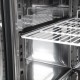 Polar U-serie RVS koelwerkbank met drie deuren – 417L