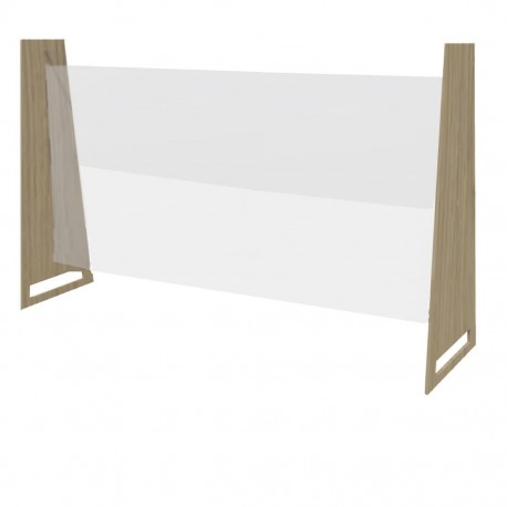 Bolero Baliescherm Licht Eiken 860 x 1250mm | Transparant Kuchscherm
