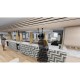 Bolero Baliescherm Licht Eiken 860 x 1250mm | Transparant Kuchscherm