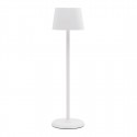 Securit Georgina Draadloze LED Tafellamp Wit - Dimbaar met Magnetische Oplaadkabel
