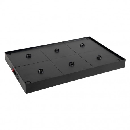 Olympia Tafellamp Oplaadstation – Zwart Laadstation voor 6 Draadloze Lampen