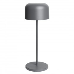 Olympia Siena Tafellamp Ronde Koepel Grijs 300mm