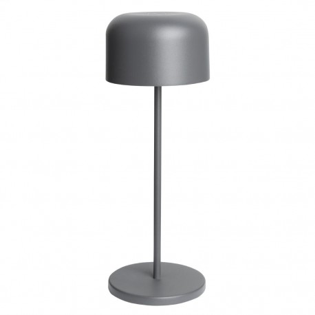 Olympia Siena Tafellamp Ronde Koepel Grijs 300mm