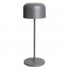 Olympia Siena Tafellamp Ronde Koepel Grijs 300mm