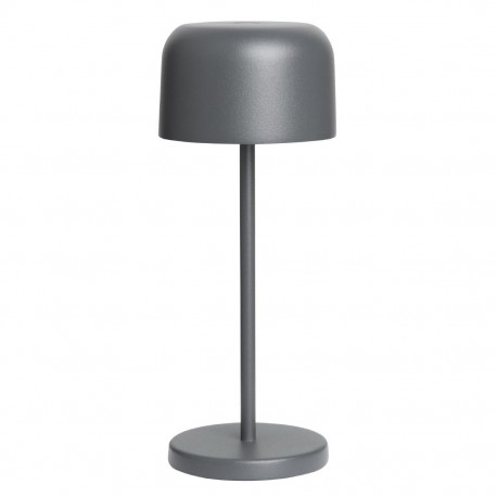 Olympia Siena Tafellamp Ronde Koepel Grijs 200mm