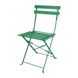 Bolero Perth Stalen Inklapbare Stoelen Bosgroen (Set van 2)