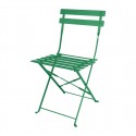Bolero Perth Stalen Inklapbare Stoelen Bosgroen (Set van 2)