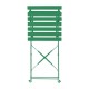 Bolero Perth Stalen Inklapbare Stoelen Bosgroen (Set van 2)