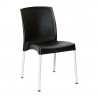 Bolero Elements Polypropyleen Stoelen Zwart (4 stuks)