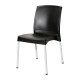 Bolero Elements Polypropyleen Stoelen Zwart (4 stuks)