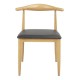 Bolero Camden Gevoerde Interieurstoelen (2 stuks) – Staal – Bruin