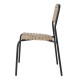 Bolero Santorini Tuinstoelen met Houteffect – Set van 4 (Bruin)