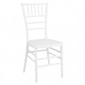 Bolero Chiavari Polypropyleen Stoelen Wit (4 stuks)
