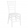Bolero Chiavari Polypropyleen Stoelen Wit (4 stuks)