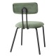 Bolero Fairfield Stoelen - Donker Walnoot/Groen Mix (Set van 2)