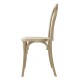 Bolero Soho bentwood-stijl harsstoelen bruin, set van 4 stuks