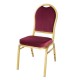 Bolero Regal Stapelstoelen Bordeauxrood – Set van 4 Stuks