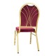 Bolero Regal Stapelstoelen Bordeauxrood – Set van 4 Stuks