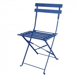 Bolero Perth Klapstoelen Marineblauw – Gepoedercoat Staal (Set van 2)