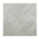 Bolero Voorgeboord Tafelblad Chevron Design 700 mm - Grijs