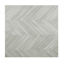 Bolero Voorgeboord Tafelblad Chevron Design 700 mm - Grijs