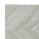 Bolero Voorgeboord Tafelblad Chevron Design 700 mm - Grijs