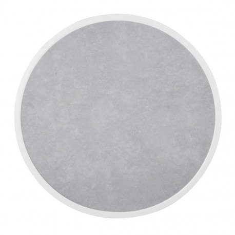 Bolero rond tafelblad glasvezel grijs steeneffect 580mm