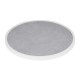 Bolero rond tafelblad glasvezel grijs steeneffect 580mm