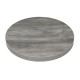 Bolero rond tafelblad essenhout-effect - voorgeboord - Ø60 cm