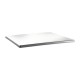 Topalit Classic Line rechthoekig tafelblad wit 110x70cm