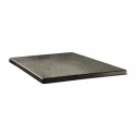 Topalit Classic Line vierkant tafelblad beton 80cm | Grijs