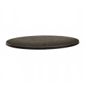 Topalit Classic Line rond tafelblad hout 70cm