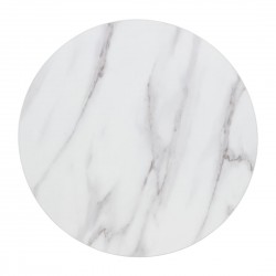 Bolero rond tafelblad marmereffect 600 mm - voorgeboord