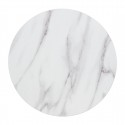 Bolero rond tafelblad marmereffect 600 mm - voorgeboord