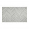 Bolero Rechthoekig Tafelblad Chevron-Ontwerp 1100 mm x 700 mm
