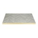 Bolero Rechthoekig Tafelblad Chevron-Ontwerp 1100 mm x 700 mm