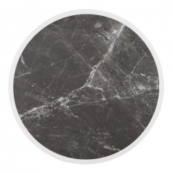 Bolero Rond Tafelblad Glasvezel Donker Granieteffect 580mm