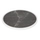 Bolero Rond Tafelblad Glasvezel Donker Granieteffect 580mm