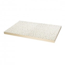 Bolero Rechthoekig Tafelblad In Terrazzostijl, 1100x700mm