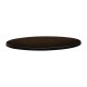 Topalit Classic Line rond tafelblad wengé 70cm