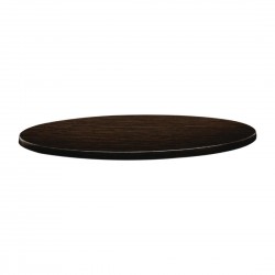 Topalit Classic Line rond tafelblad wengé 70cm