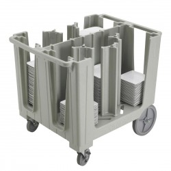 Cambro Verstelbare Bordenhouder met 6 Verdelers - Grijs
