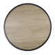 Bolero Marston Ronde Buitentafel Zwart 700mm