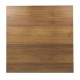 Bolero Complete Vierkante Tafel 700mm - Bruin/Zwart