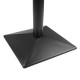 Bolero Complete Vierkante Tafel 700mm - Bruin/Zwart