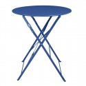 Bolero Perth Pavement Style ronde tafel donker marineblauw