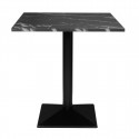 Bolero Complete Tafel Vierkant Zwarte Steen Effect 700mm
